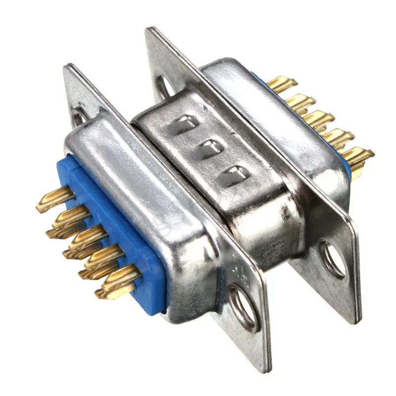 2 шт. RS232 DB9 Серийный VGA 9 контактный Женский ряда припоя Тип штепсельная вилка D SUB