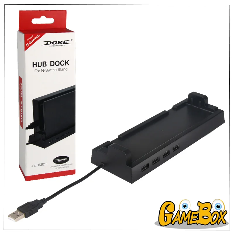 HUB Dock Stand USB expander converter for Nintend Switch 4 Port Hub Micro External Power Supply NS | Электроника