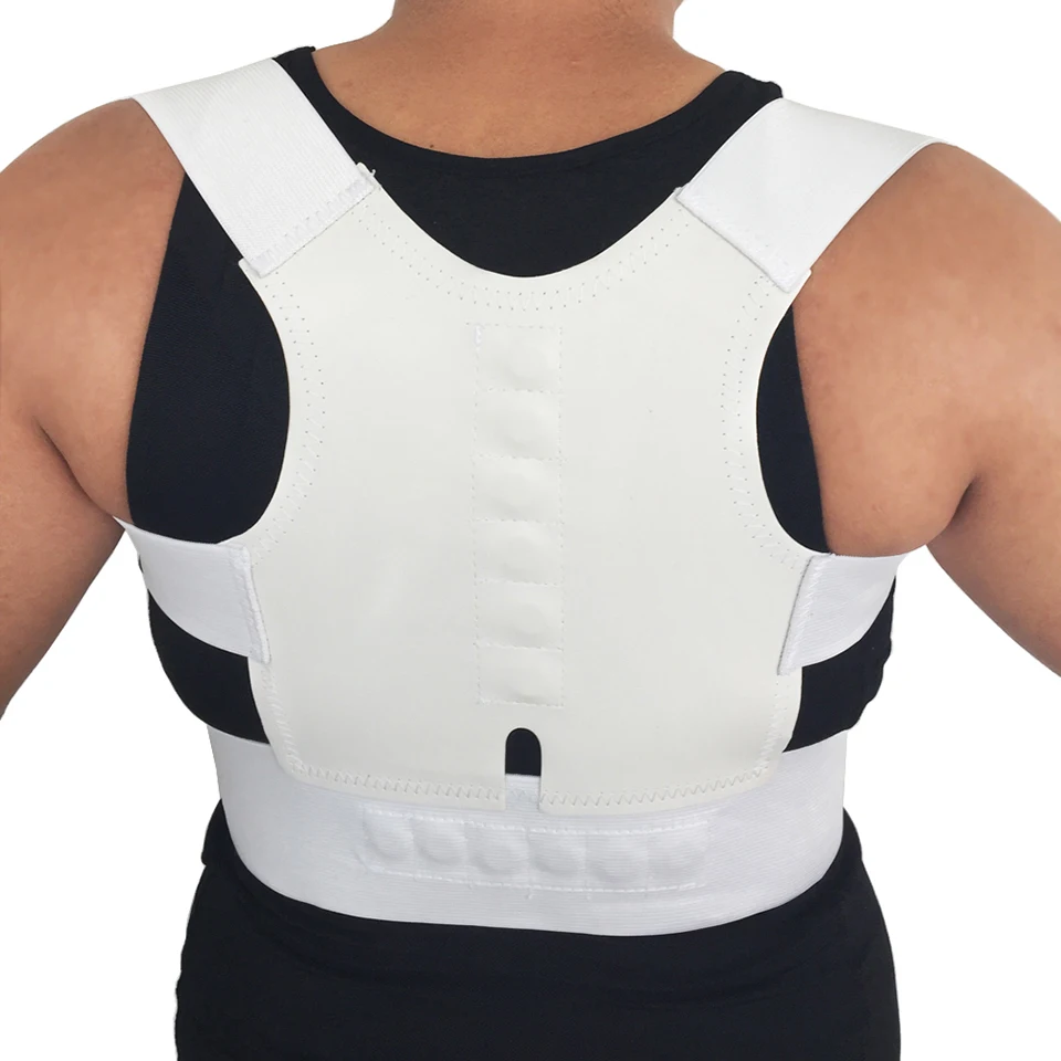Магнитный Корректор осанки для мужчин эргономичный корсет Correcteur de осанка 12