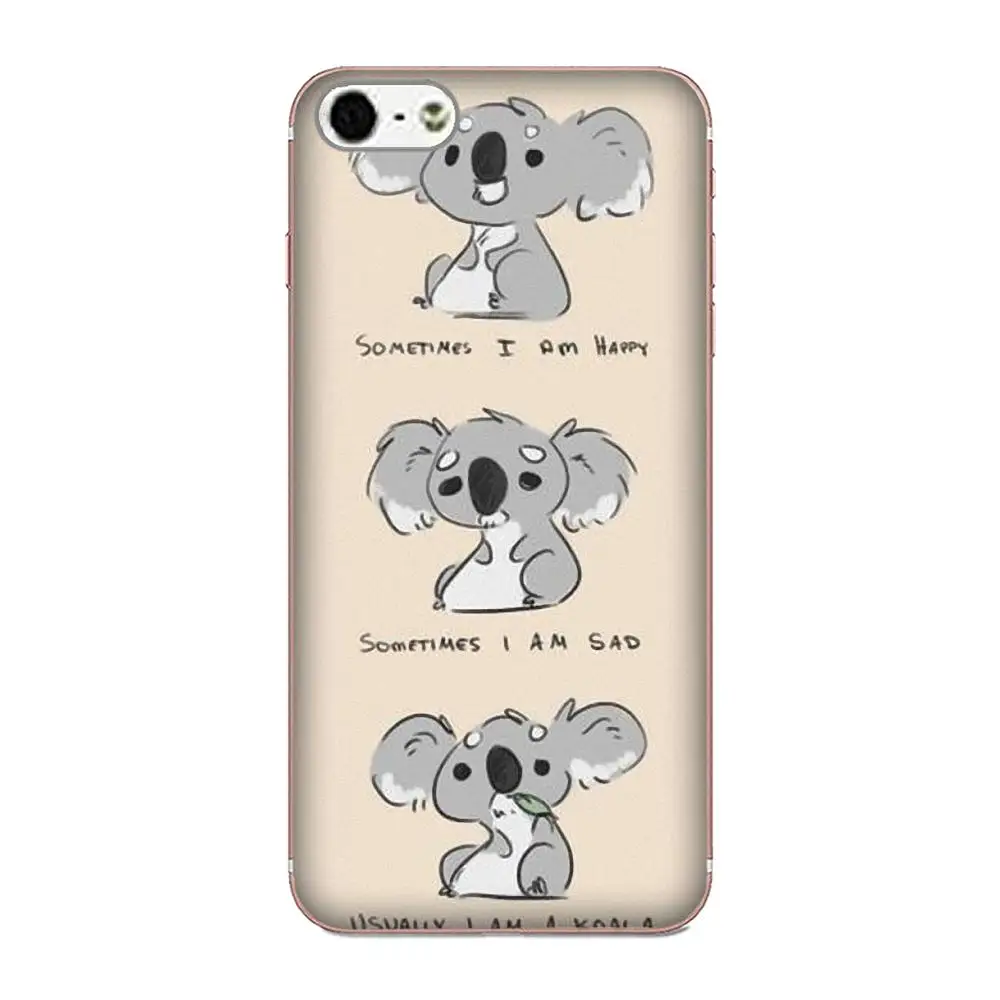 Koala для Xiaomi Redmi Note 2 3 3S 4 4A 4X 5 5A 6 6A Pro Plus Мягкий Силиконовый ТПУ прозрачный модный
