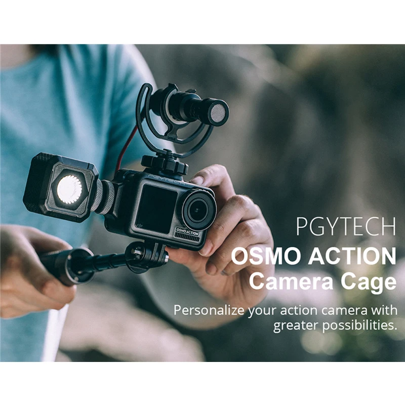 PGYTECH OSMO экшн Камера клетка Защитный чехол для DJI Osmo пульт дистанционного