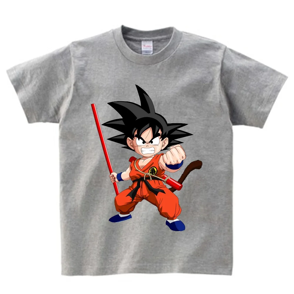 Детские футболки с мультяшным принтом для малышей детские летние Забавные аниме