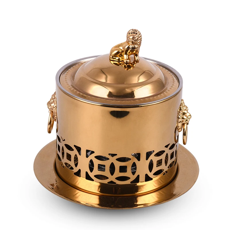 

Single person small hot pot one person one pot mini classical court pot buffet stainless steel alcohol stove chafing dish