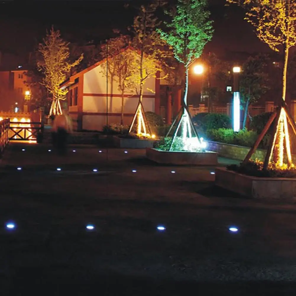 

Underground Light 12 LED Solar Power Buried Light Under Ground Lamp Outdoor Camping Path Way Garden Lawn Yard Outdoor Lighting