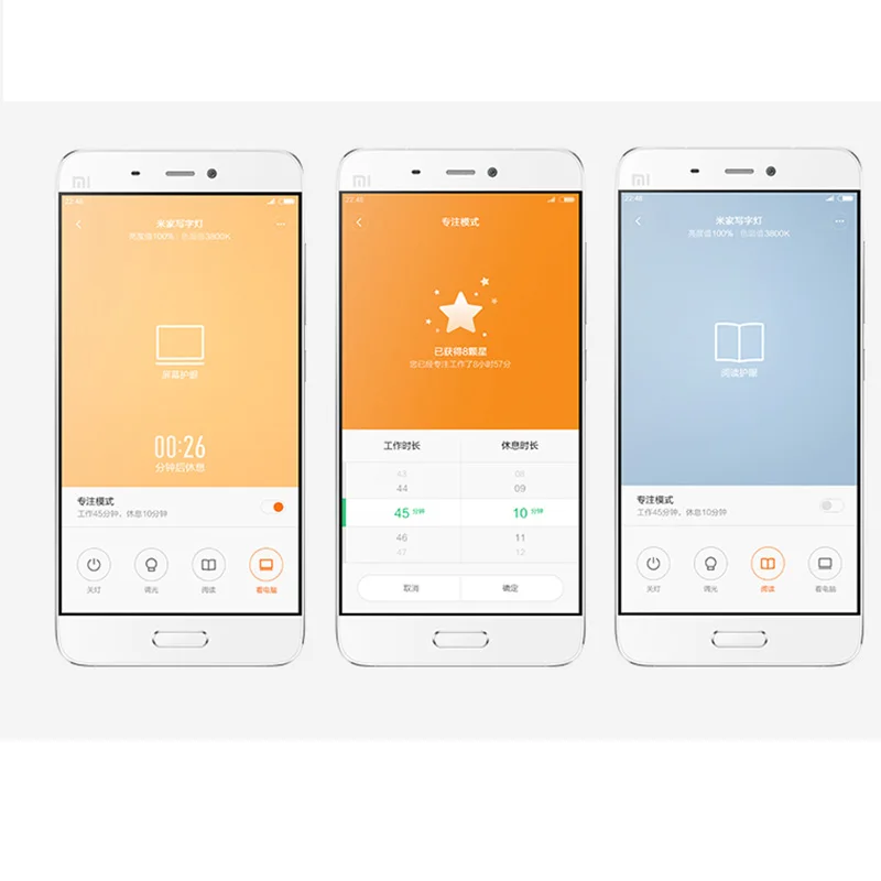 Оригинальная Светодиодная настольная лампа Xiaomi Mijia умный настольный ночник