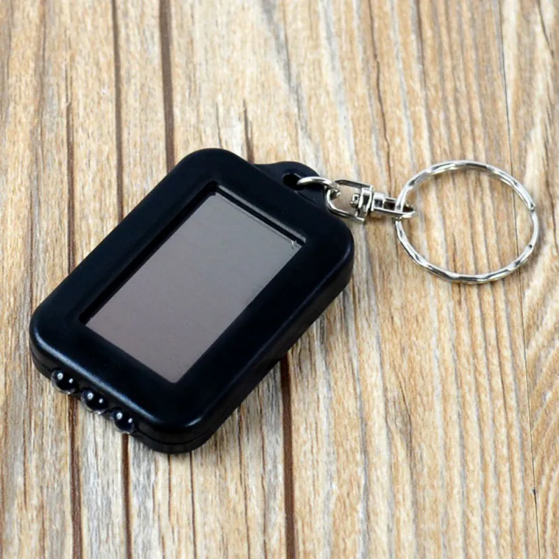 

Mini Portable LED Light Keychain Key Ring Torch Flashlight with Rechargeable Built-in Battery Outdoor Emergency Light