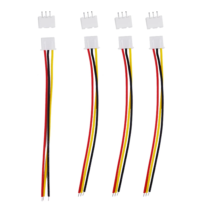 500 пара/лот 100 мм 10 см 2S1P RC lipo зарядное устройство разъем 7 4 В провод линейный