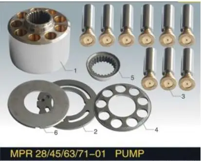 

Linde MPR63 hydraulic oil pump accessories