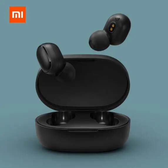 В наличии! Оригинальный Xiaomi Redmi AirDots True беспроводной bluetooth 5 0 TWS наушники DSP