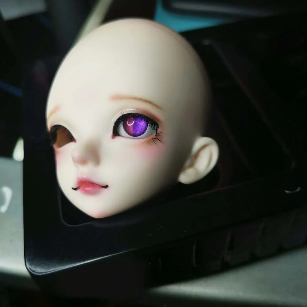 Bjd глаза розовые и синие металлические цветные 1/4 1/3 1/6 1/8 BJD Кукла SD MSD аксессуары 10