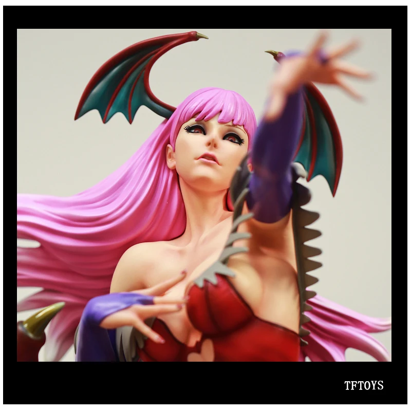 Высококачественные TFTOYS 1/4 весы Morrigan Aensland Vampire Succubus полноразмерная портретная
