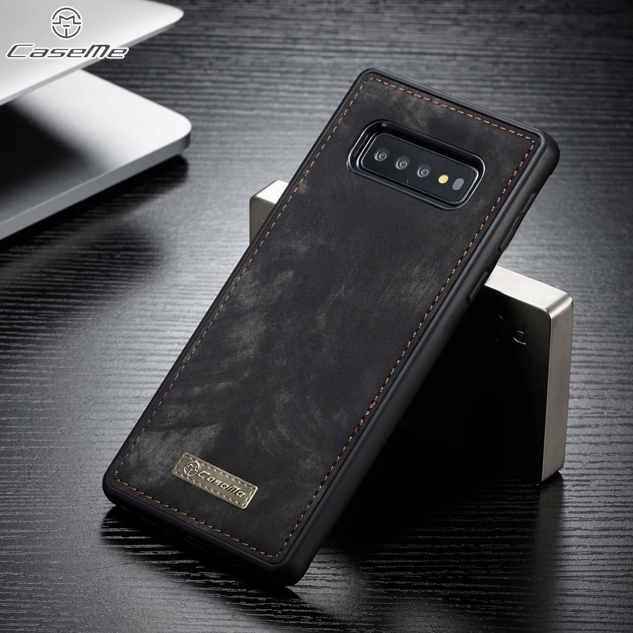 Винтаж телефонные чехлы для samsung Galaxy S10 плюс Чехол для samsung S10 S10e чехол мульти-функциональный Кожаный Бумажник Магнитная задняя крышка