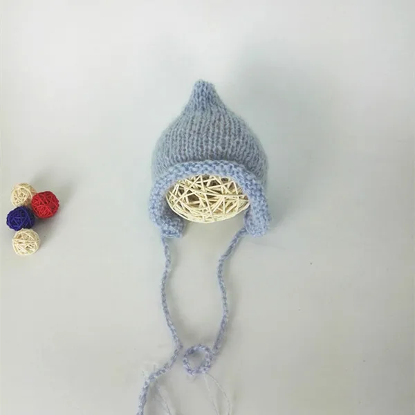 Лидер продаж! Для новорожденных головной убор из мохеровый капор для фотосъемки |