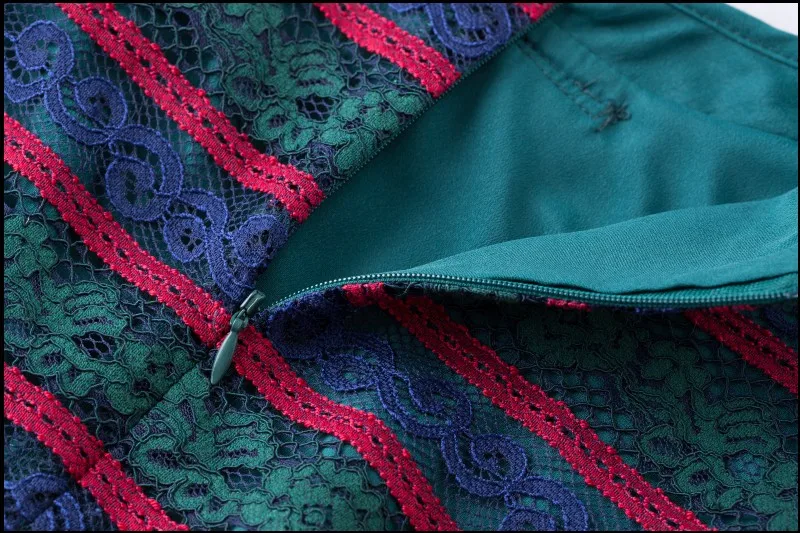 Женское кружевное платье с вышивкой летнее винтажное для офиса и работы новинка