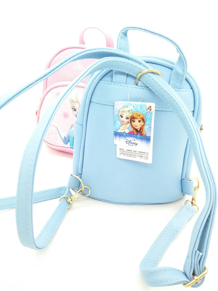 Disney cartoon princess Frozen Elsa Детский рюкзак через плечо сумка мессенджер для девочек из ПУ