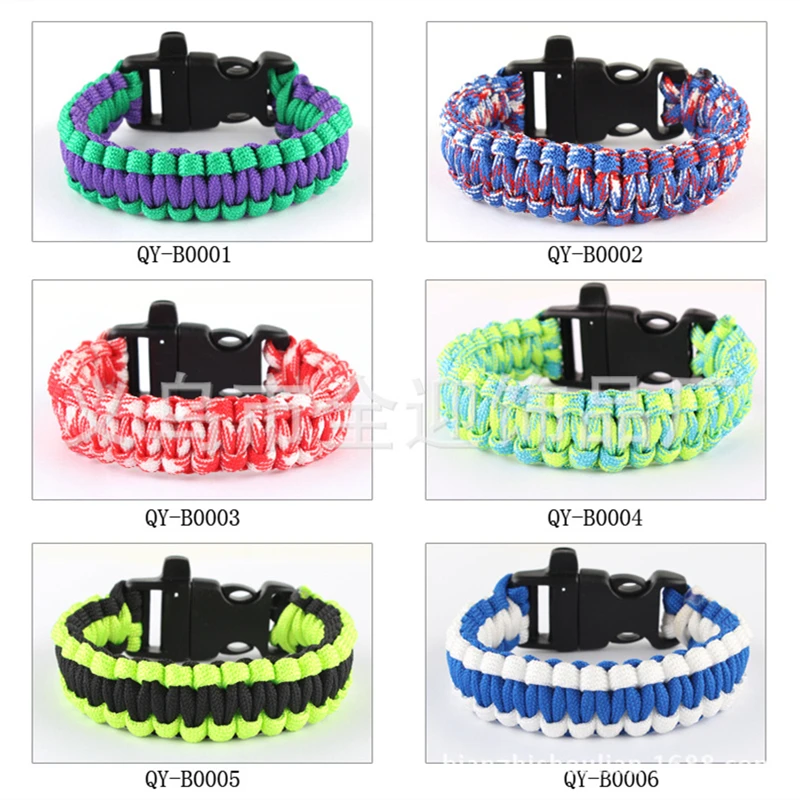 Новый 100 шт микс цветов Открытый Кемпинг параккорд парашютный шнур аварийного