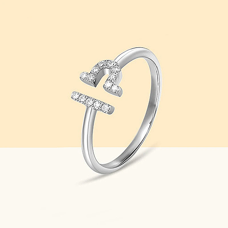 1 шт. высококачественное циркониевое кольцо регулируемые кольца со звездами и