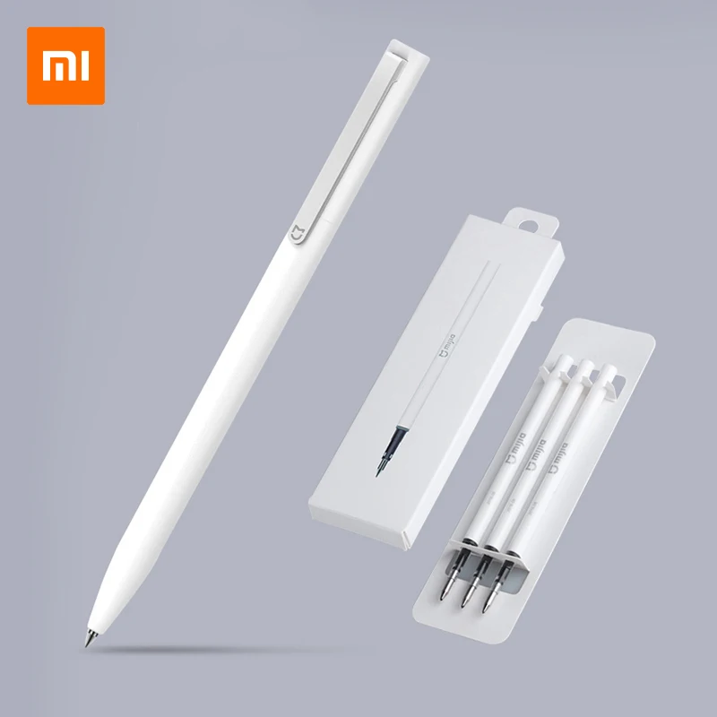 Оригинал Xiaomi Mijia Sign P e n MI 9 5 мм Signing PREMEC Smooth Switzerland Refill MiKuni Japan Ink лучший