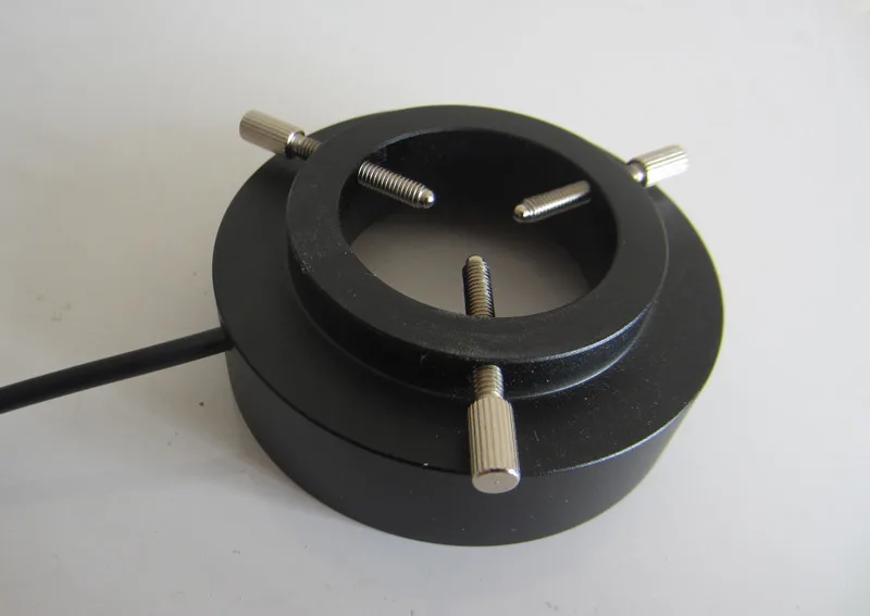 

108pcs Blue Light LED Illuminated Adjuatable Laboratory Biological Stereo Microscope Ring Lamp Inner Diameter 41mm for 90V-264V