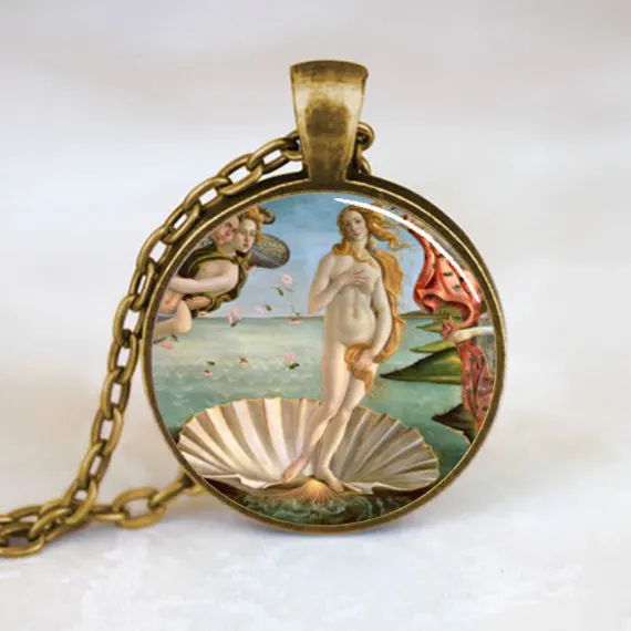 (1 шт./лот) кулон с изображением Венеры ожерелье в форме художественная подвеска