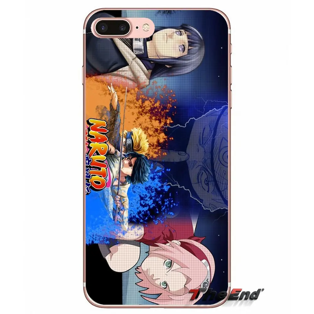 Чехлы для мобильного телефона Samsung Galaxy S2 S3 S4 S5 MINI S6 S7 edge S8 S9 Plus Note 2 3 4 5 8 Coque Fundas Naruto and