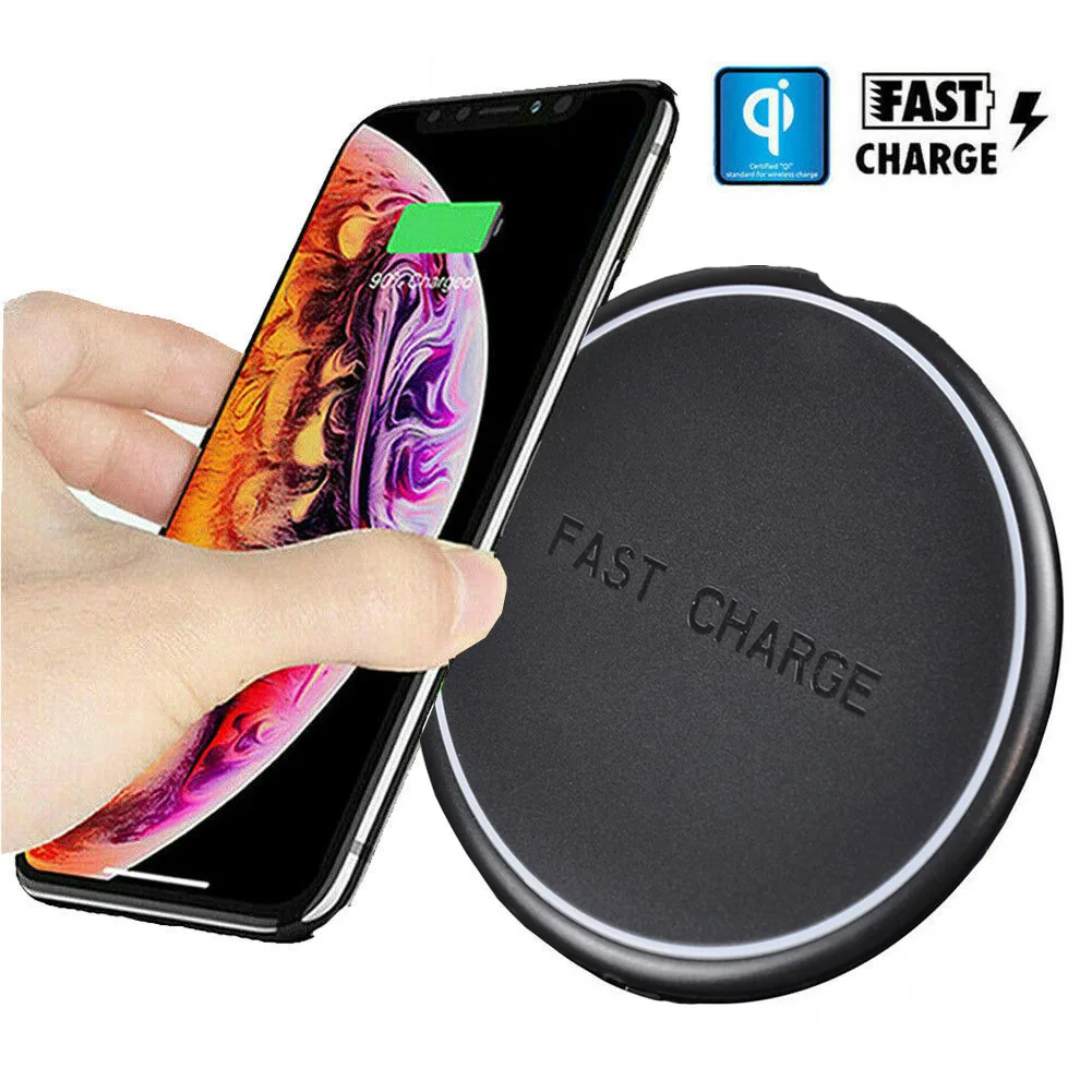 Mayround для huawei P30 Pro iPhone 8 XS XR samsung Galaxy S9 S10 Xiaomi Mi 9 M X 2 S 10 W Qi Беспроводное зарядное устройство для телефона Быстрая зарядка