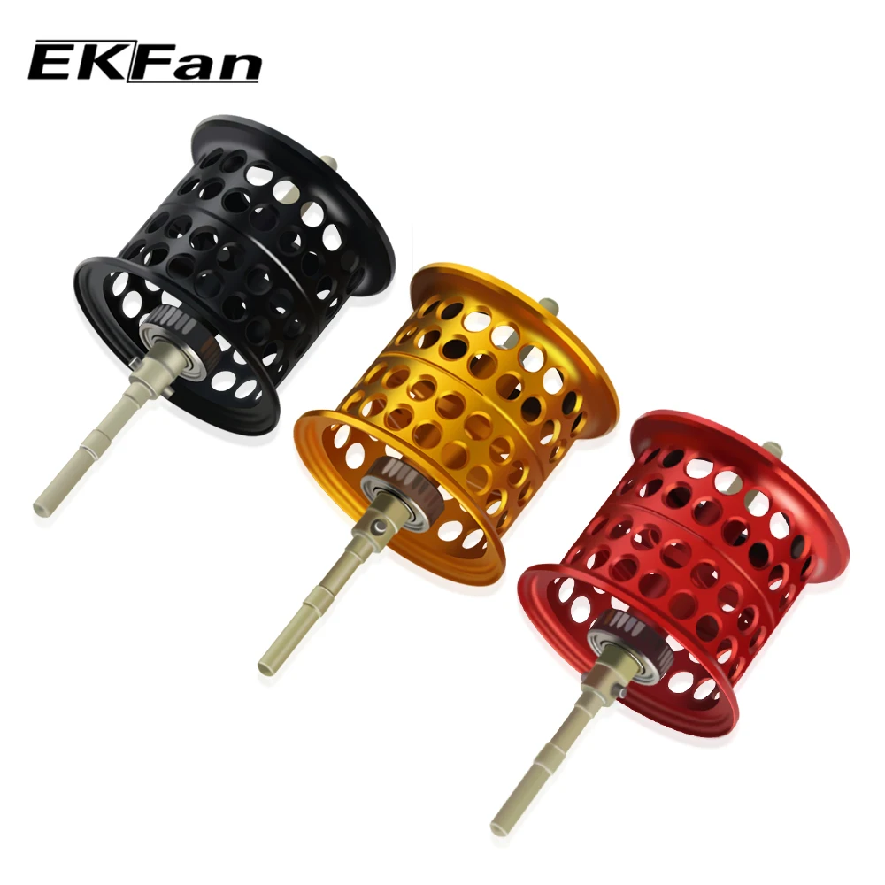 EKfan Fishing Reel Line Rolling Cup 7075 Aluminium Alloy Baitcast Reel Cup for BMAX3/PMAX3/SMAX3/ORANGE MAX3/0RRA2/DEClDER7