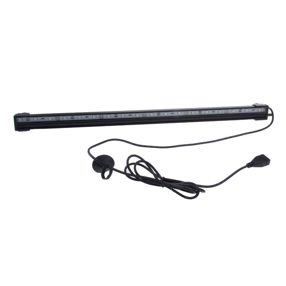 Подводный светодиодный RGB светильник для аквариума 18 светодиодов