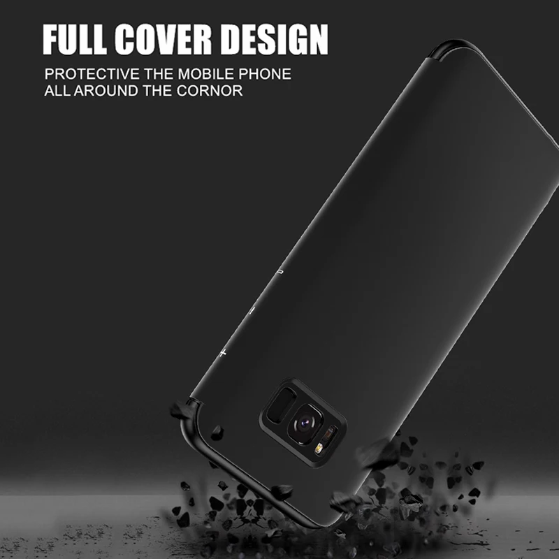 Smart Mirror View Case For Samsung Galaxy J3 J4 J6 J7 J8 J2 Pro 2018 Flip Cover J5 Prime C7 C9 | Мобильные телефоны и