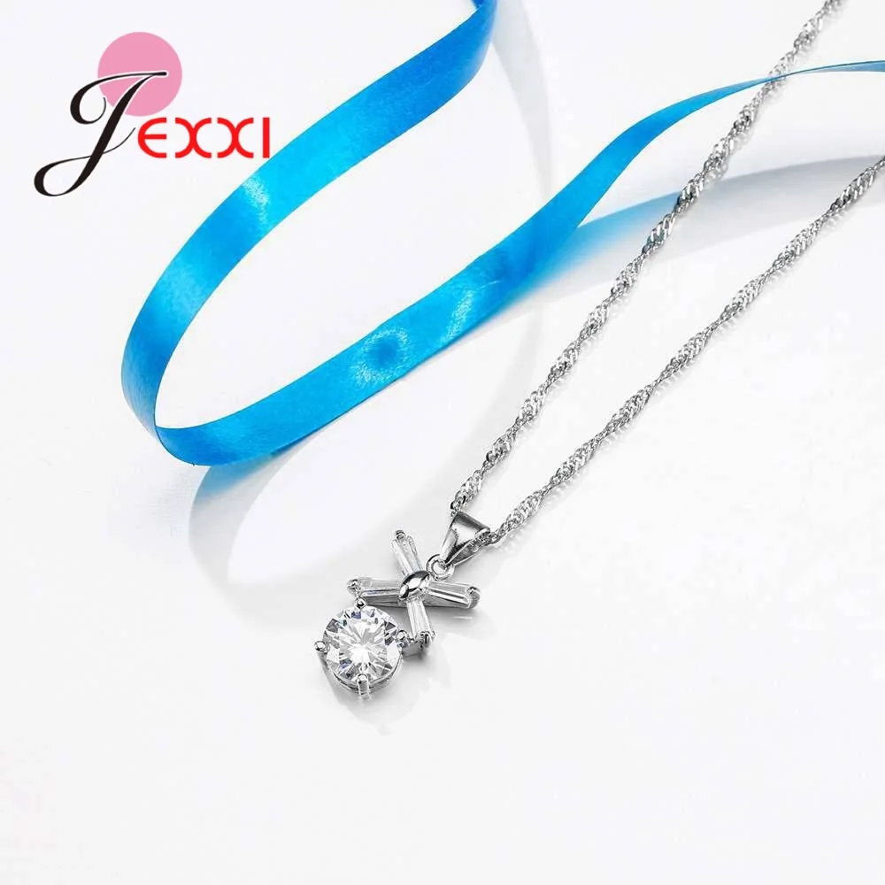 Набор круглых кристаллов геометрическое ожерелье и серьги вечерние аксессуары