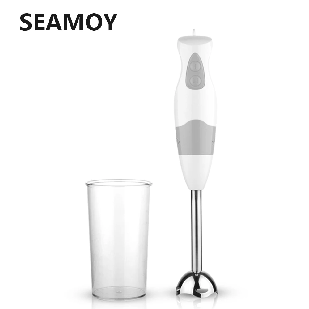 Seamoy 300 Вт 2 скорости электрический пищевой блендер миксер кухонный съемный ручной блендер яичный блендер подставка для овощей смесь пищевой миксер