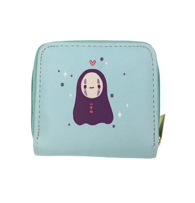 17 short purse JR Новинка, короткий кошелек из искусственной кожи на молнии с рисунком арбуза, панды, кота, кролика, медведя, животных, для девушек, кошелек для денег, ID, карт, кошелек для монет - Цвет: 17 short purse JR