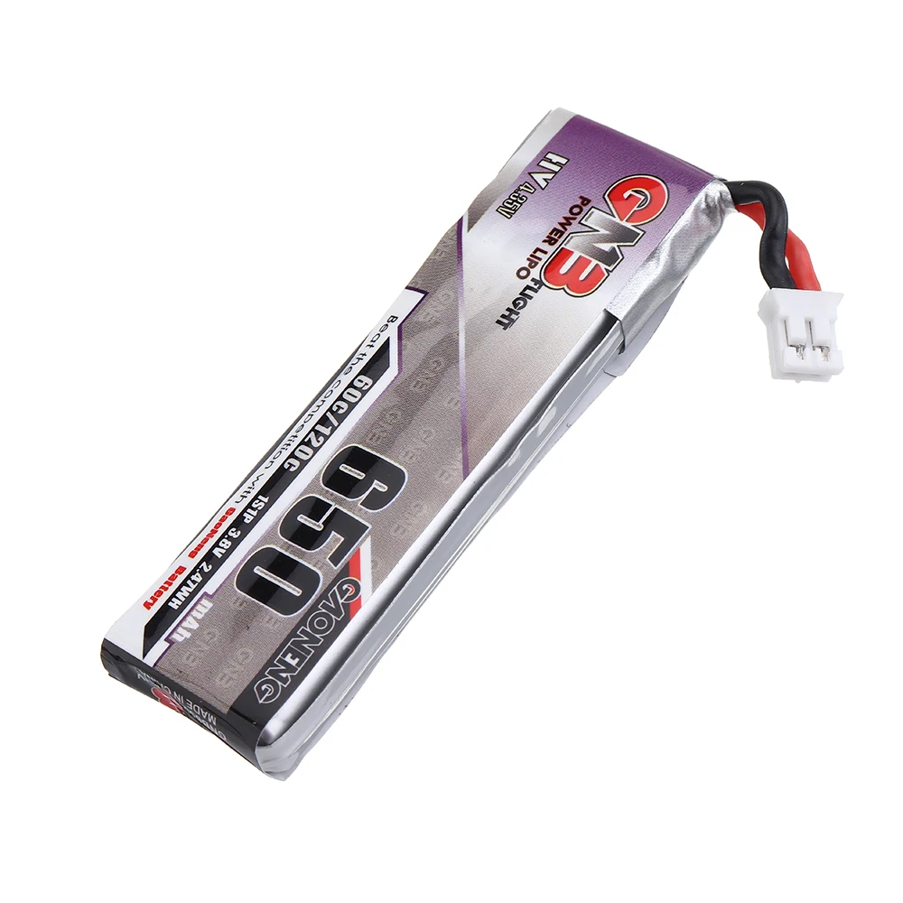 4 шт Gaoneng 3,8 V 650mAh 60C 1S HV 4,35 V Lipo аккумулятор PH2.0 разъем для Happymodel Snapper7 E010 M80S Tiny7 Beta85 FPV Racing Cine Whoop BetaFPV Дрон