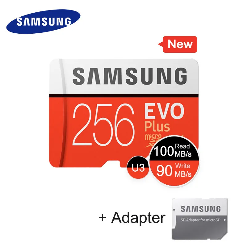 SAMSUNG Карта Micro Sd Карты Памяти 256 ГБ EVO + Плюс SDXC UHS 1 Class10 TF C10 95 МБ/С. Устройства