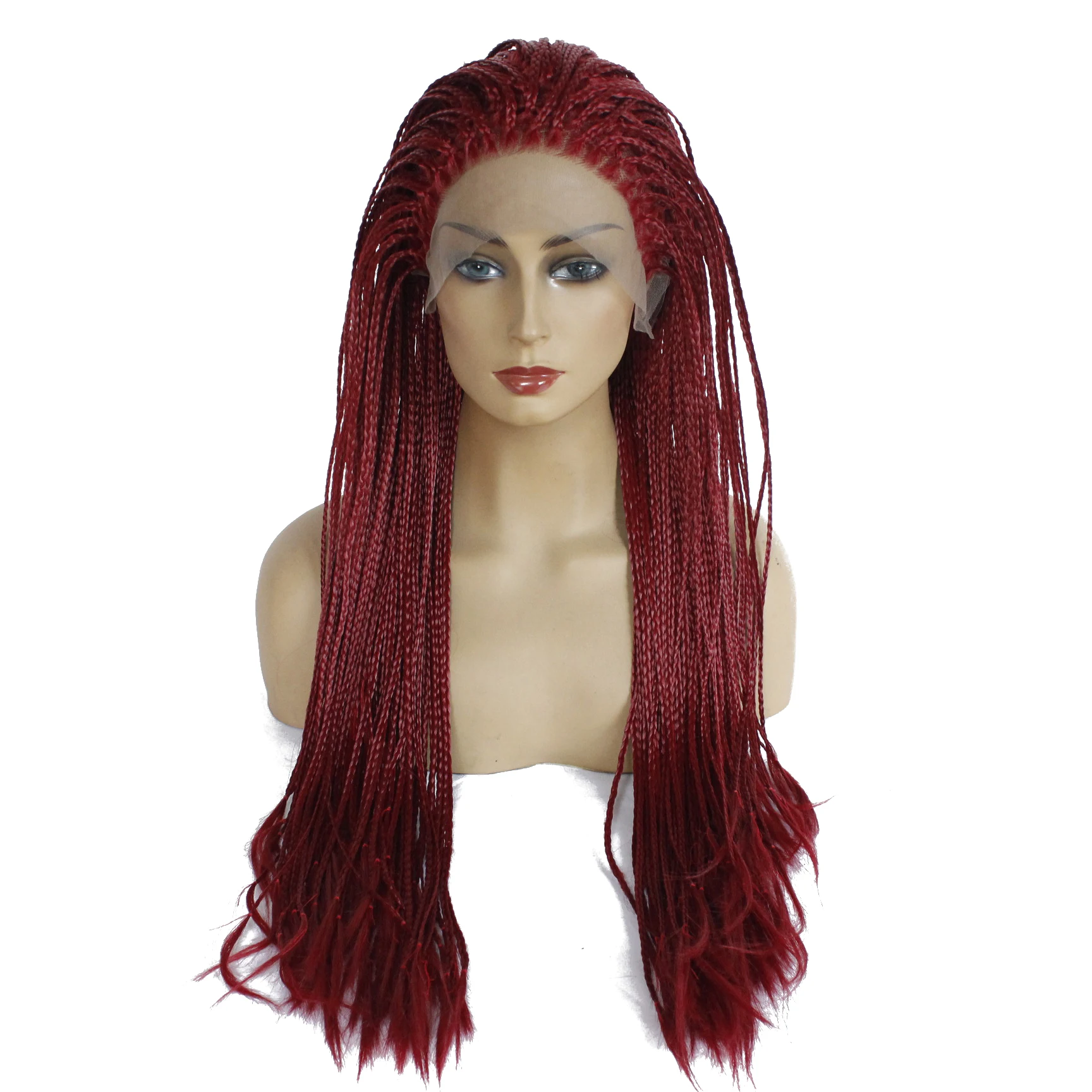 Ручная тканая коробка парик с косами для женщин 24 ''длинный синтетический