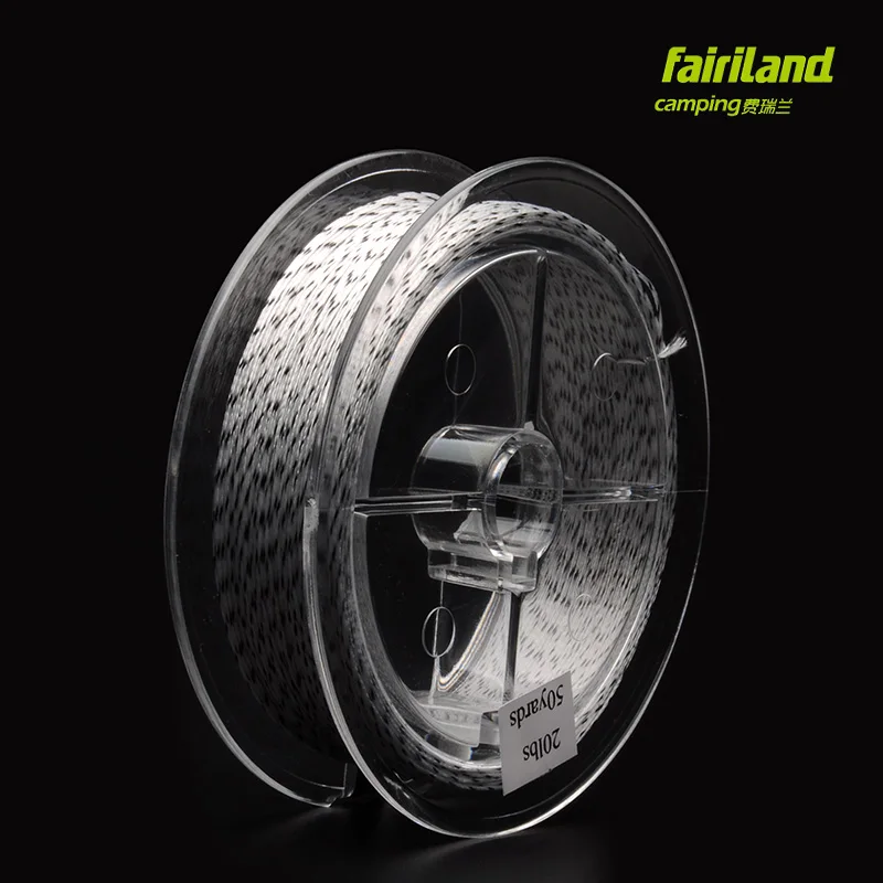 

2 шт. двойной Цвет 50 ярдов 20LB нахлыстом опорная линия плетеный провод Fly Line бэк-устойчивый к истиранию опорная линия