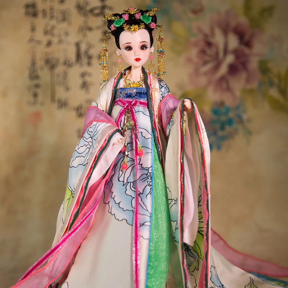 Настоящий Костюм East Charm 1/6 как BJD зеленый голландский 3D глаз 14 совместное тело с