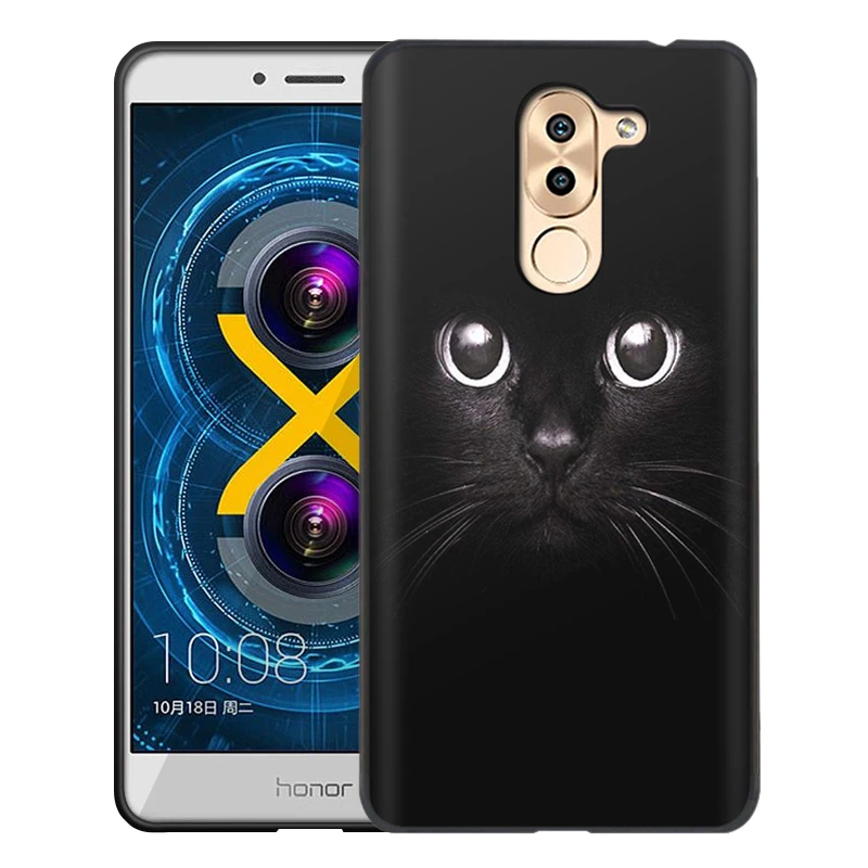 Чехол для телефона EiiMoo чехол Huawei Honor 6X Силиконовый ТПУ с мультяшным рисунком Mate 9