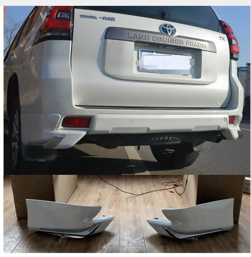 Автомобильные аксессуары для Toyota Cruiser Prado FJ150 FJ 150 2018 ABS пластиковом черном/белом