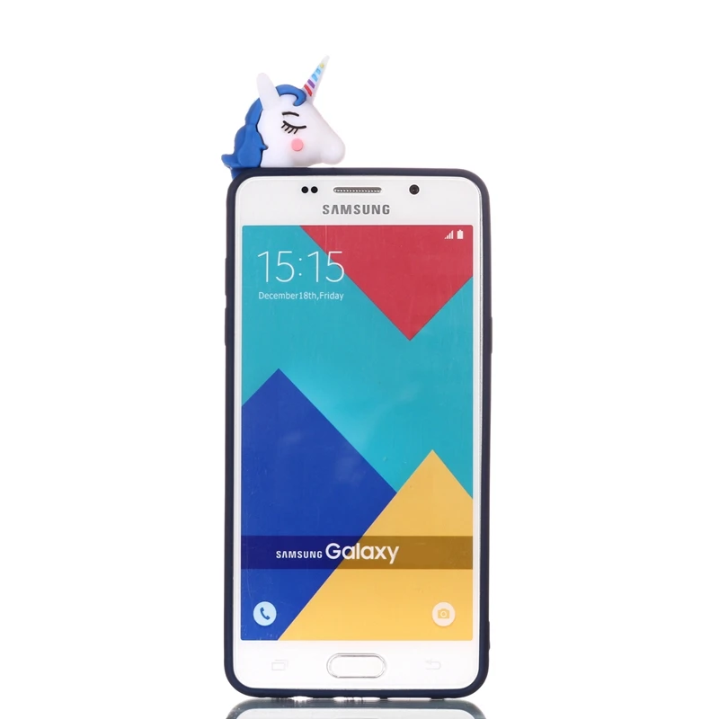 Чехол для Samsung Galaxy A3 2016 чехол 3D мультяшная игрушка Сова панда Единорог кошка