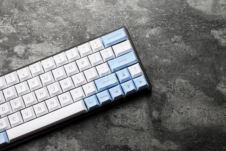 Dsa pbt топ печатные легенды белый свет синий колпачки Лазерная Выгравированная gh60
