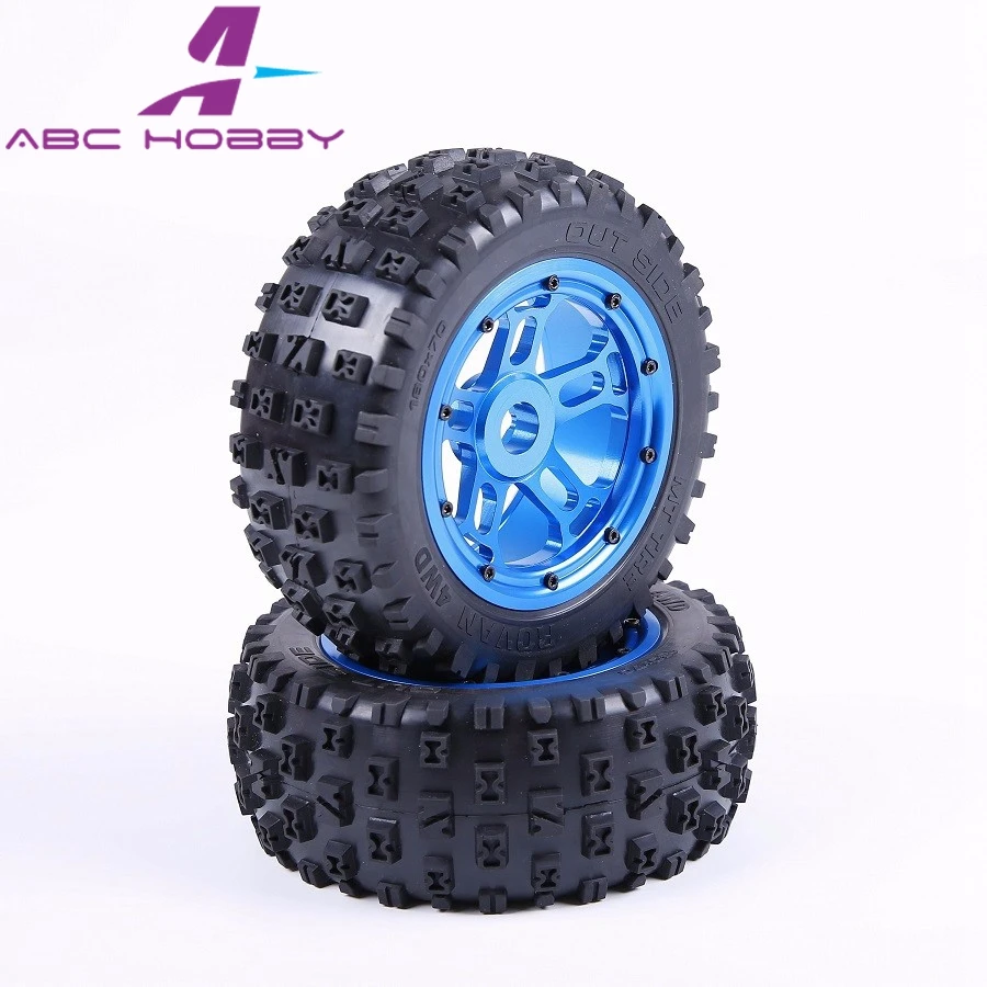 LT (LOSI 5ive-T) грузовик 1/5 RC сильные шины с ЧПУ сплава ступицы набор | Игрушки и хобби