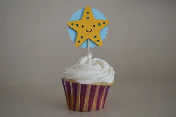 Звездные звезды топперы на капкейки день рождения вечерние закуски выбирает
