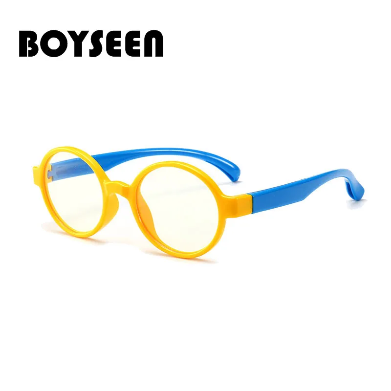 Boyseen Мода для детей с защитой от УФ-излучения оправа для очков очки с прозрачными стеклами оправа для оптических очков F012