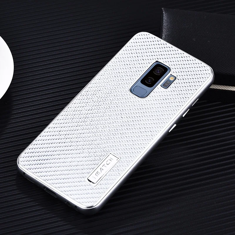 Для samsung Galaxy S9/S8 Plus чехол Роскошный металлический алюминиевый бампер чехол из углеродного волокна Защитный чехол s для samsung Galaxy S9 S8 чехол