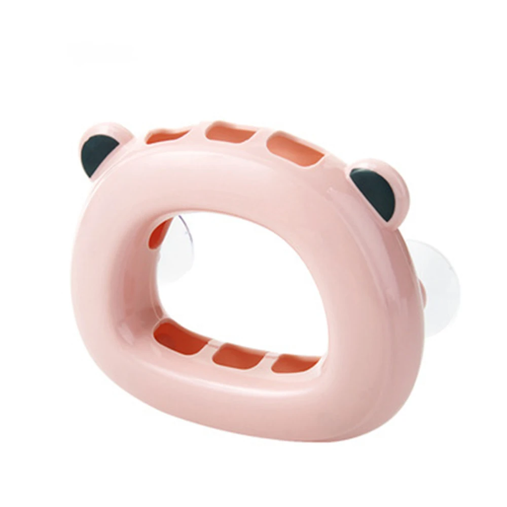 pink 120x105mm Urijk Милая Божья коровка домашняя ванная настенная подставка для зубных щеток крепление на присоске зубная паста стеллаж для хранения зубных щеток для детей - Цвет: pink 120x105mm