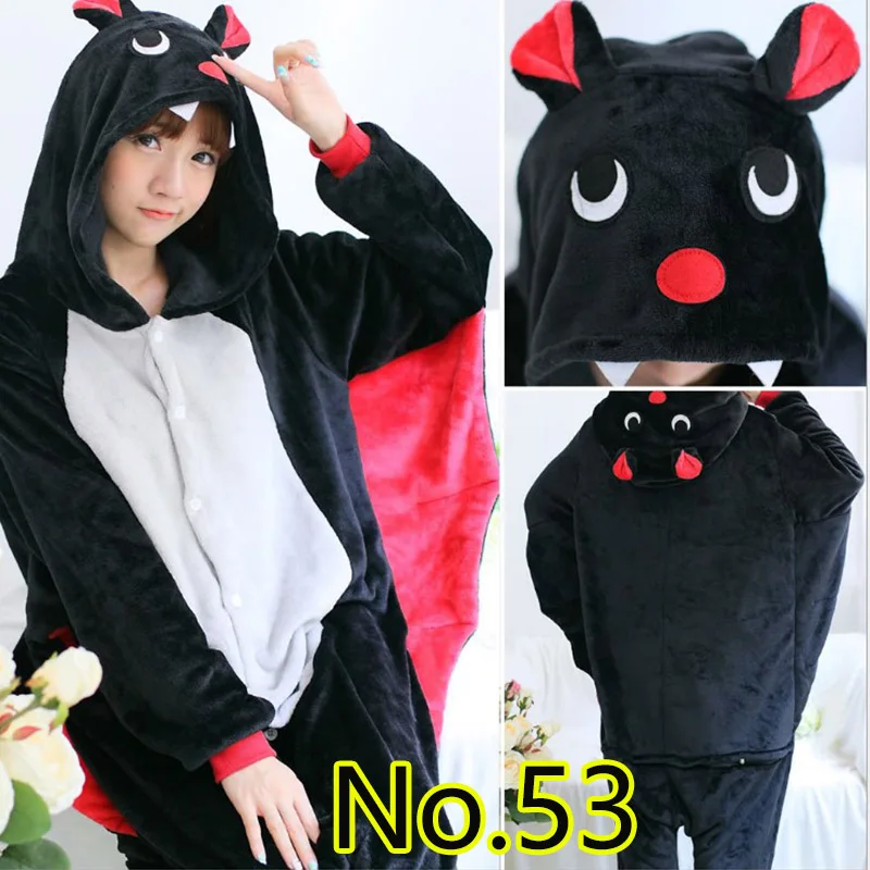 Женская пижама комбинезон kigurumi зимняя Пижама большого размера с рисунком