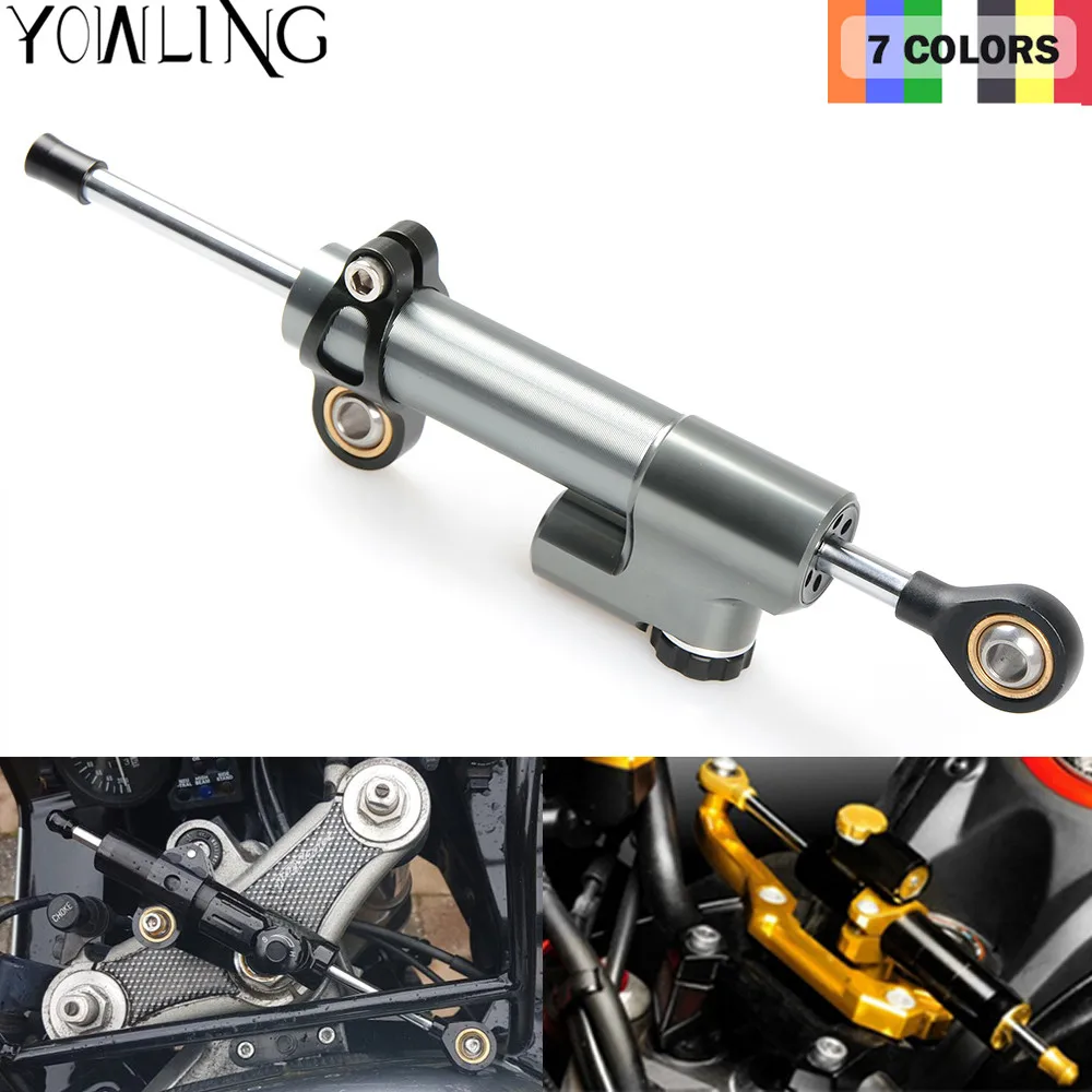 

Motorcycle Damper Steering StabilizerLinear Reversed Safety Control damping FOR Kawasaki Z900 Z650 2017 Z800 MT-09 YZFR6 YZF R1