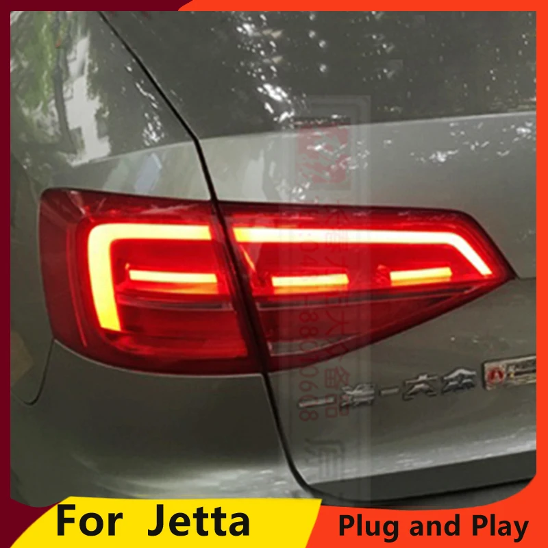 KOWELL стайлинга автомобилей для VW Jetta хвост светильник MK7 2015 2018 светодиодный задний