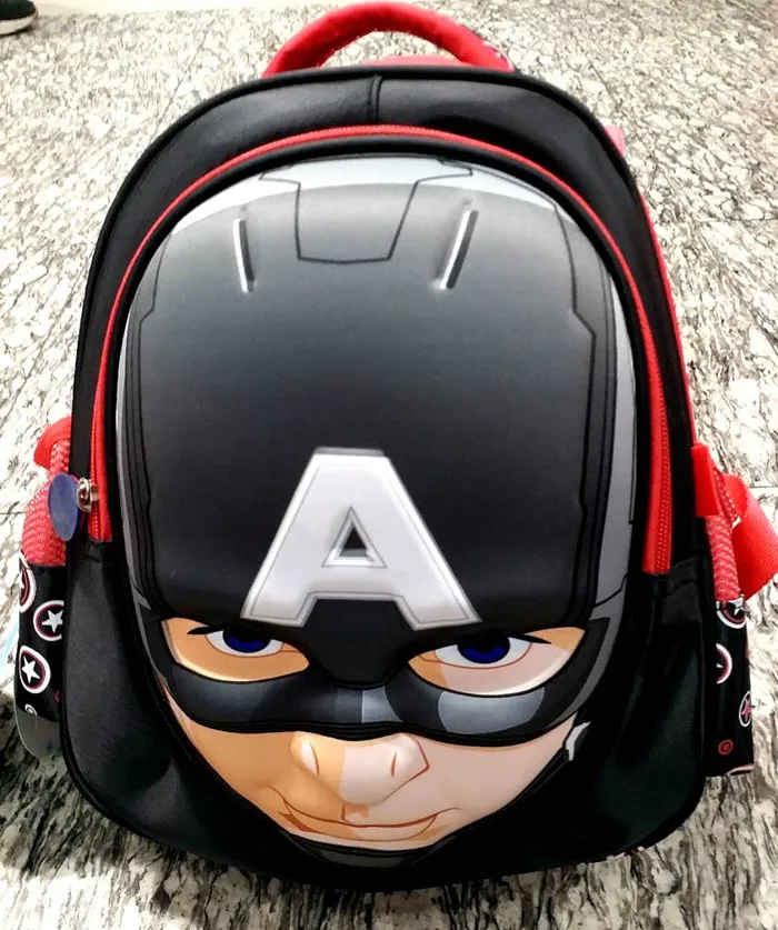 Черный New Bumblebee Deformed Gold Steel 12 Inch Kindergarten Book Bag 2-6 Years Old Cartoon School BagS Backpack Kids - Цвет: Черный
